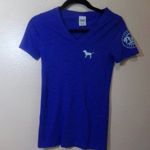 PINK Victoria's Secret XS Shirt / Top - Blue/White
